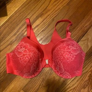Soma bra 36D. Vanishing back FC front close lace trim.